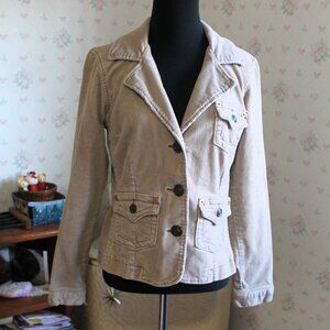Fashion Bug Corduroy Jacket Blazer, Small